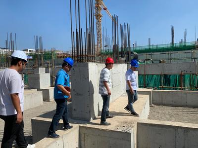 质量为先，基础为根 我校职业教育师资培训中心建设项目学员住宿楼基础验收顺利通过